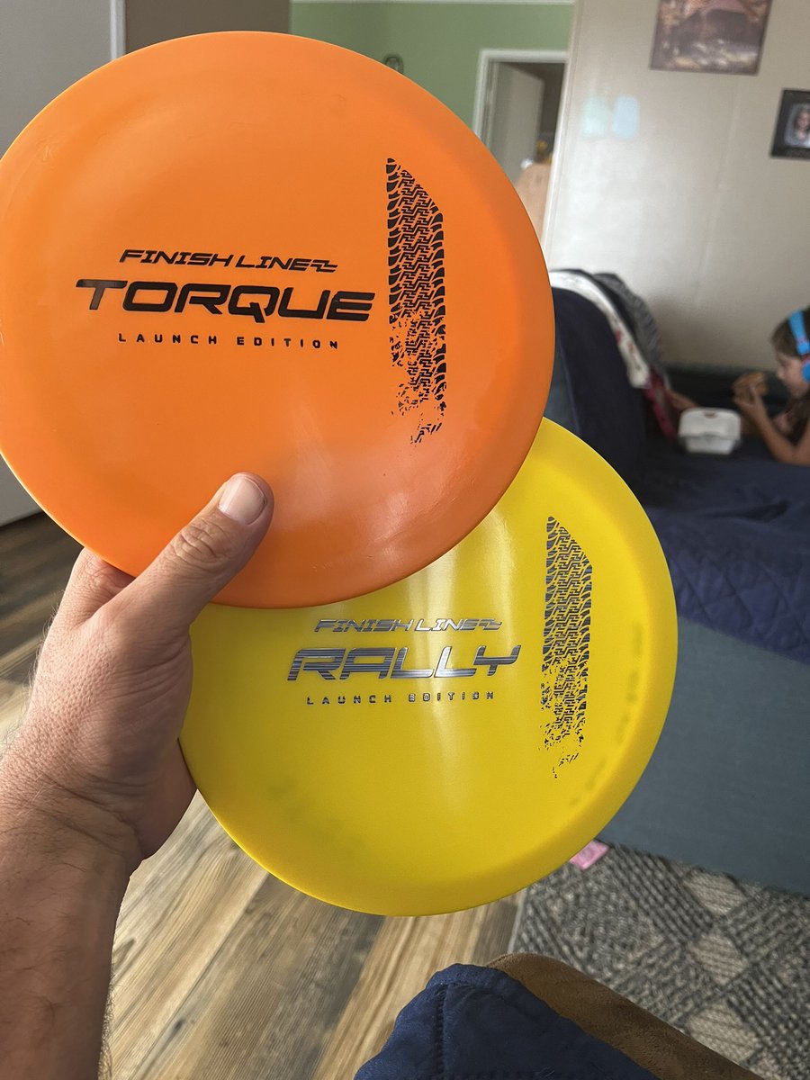 Chris Ruiz (@crewdisc1) on Twitter photo <a href="/DrewGibsonn/">Drew Gibson</a> and <a href="/FinishLineDiscs/">Finish Line Discs</a> threw these bad boys today, and they’re staying in the bag! <a href="/DrewGibsonn/">Drew Gibson</a> and <a href="/FinishLineDiscs/">Finish Line Discs</a> threw these bad boys today, and they’re staying in the bag!