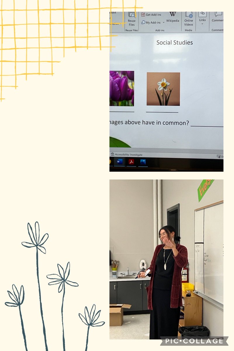 Our Indigenous Support Worker- Ms. Thibeault helping our Grade 5 students learn about the different Indigenous Peoples in Canada. Some new learning for me was that Indigenous Peoples who are from areas above the 55th parallel are Inuit. #abbyschools #truthandreconciliation