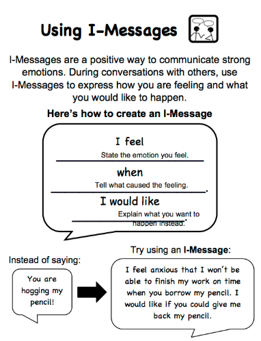 BondBuilders's tweet photo. Use 'I-messages' to help open up communication between you and your child. So 'I feel happy when we spend time together, it makes me feel warm inside when you give me a hug, I would like us to spend more moments together like this' https://t.co/E7YkLlItVS
