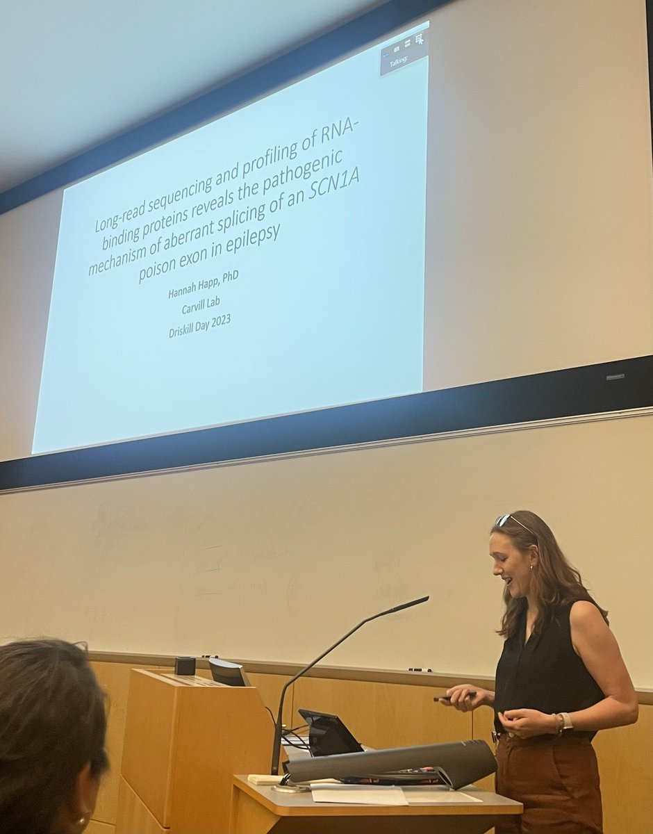 CarvillLab's tweet photo. So proud of Dr Hannah Happ @HC_Happ who received the Driskill Alumni Research Award for her thesis work. Racking up those accolades and deserving every one! Makes my PI heart so happy to see this wonderful scientist and person being recognized for her awesomeness! #proudPI https://t.co/ht1xPm9vBL