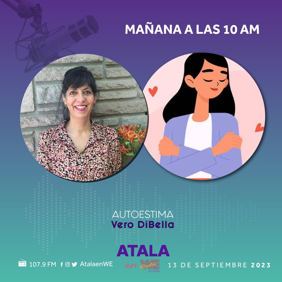 Este #Miércoles en #AtalaEnWE
Hablemos de autoestima y la influencia de la luna en virgo en ella.
Sintonízanos a través de We Radio 107.9 FM