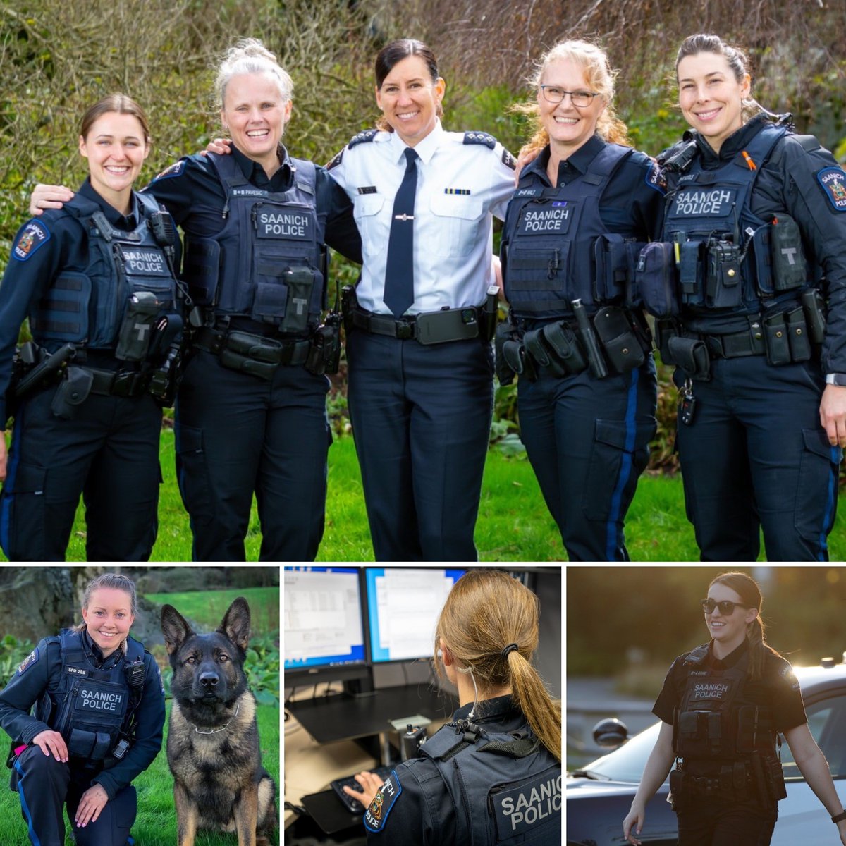 Celebrating the amazing women at Saanich Police who are dedicated to serving our community each and every day.
We recognize the tremendous contributions to policing they have made over the past several decades and they continue to inspire us all!
Happy #NationalPoliceWomanDay