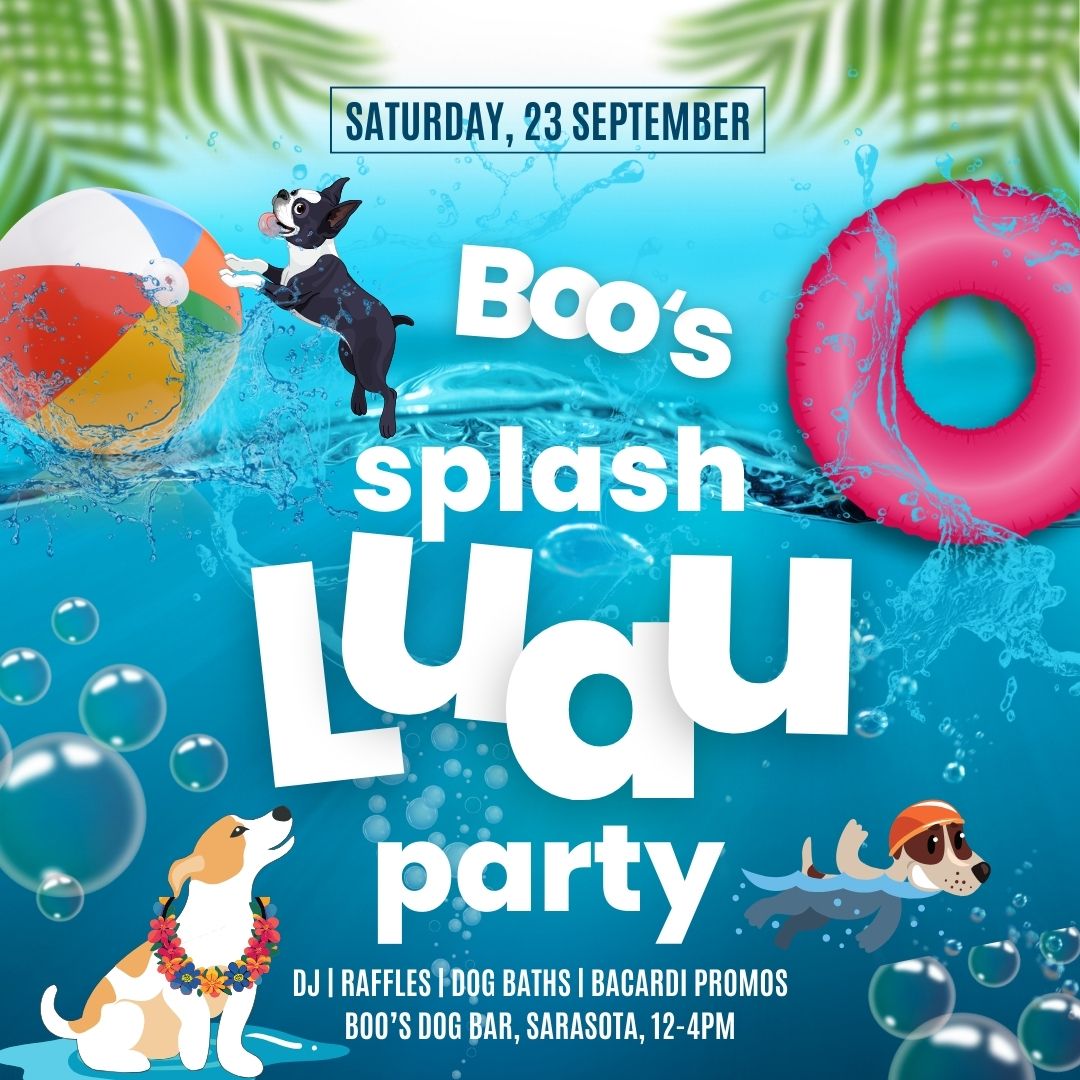 BoosIcehouse's tweet image. Boo's is having a Luau!
Splash party in the yard; Bacardi Girls; DJ; frozen drink specials; doggy baths; raffles, prizes, swag. 

fb.me/e/10KjQR6xE

 #boosdogbar
 #luauparty #sarasotadogs #thingstodosarasota #sarasota