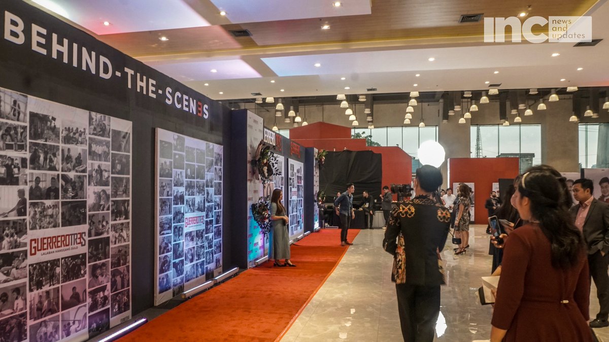 INCNewsNUpdates's tweet photo. On September 8, 2023, cast and crew members, the media, and droves of enthusiastic brethren dressed to impress for the Red Carpet Premiere Ceremony of the much-anticipated film from EVMedia, GuerreroTres, at the EVM Convention Center.

#GuerreroTres #EVMConventionCenter https://t.co/wXDZAT5i2P