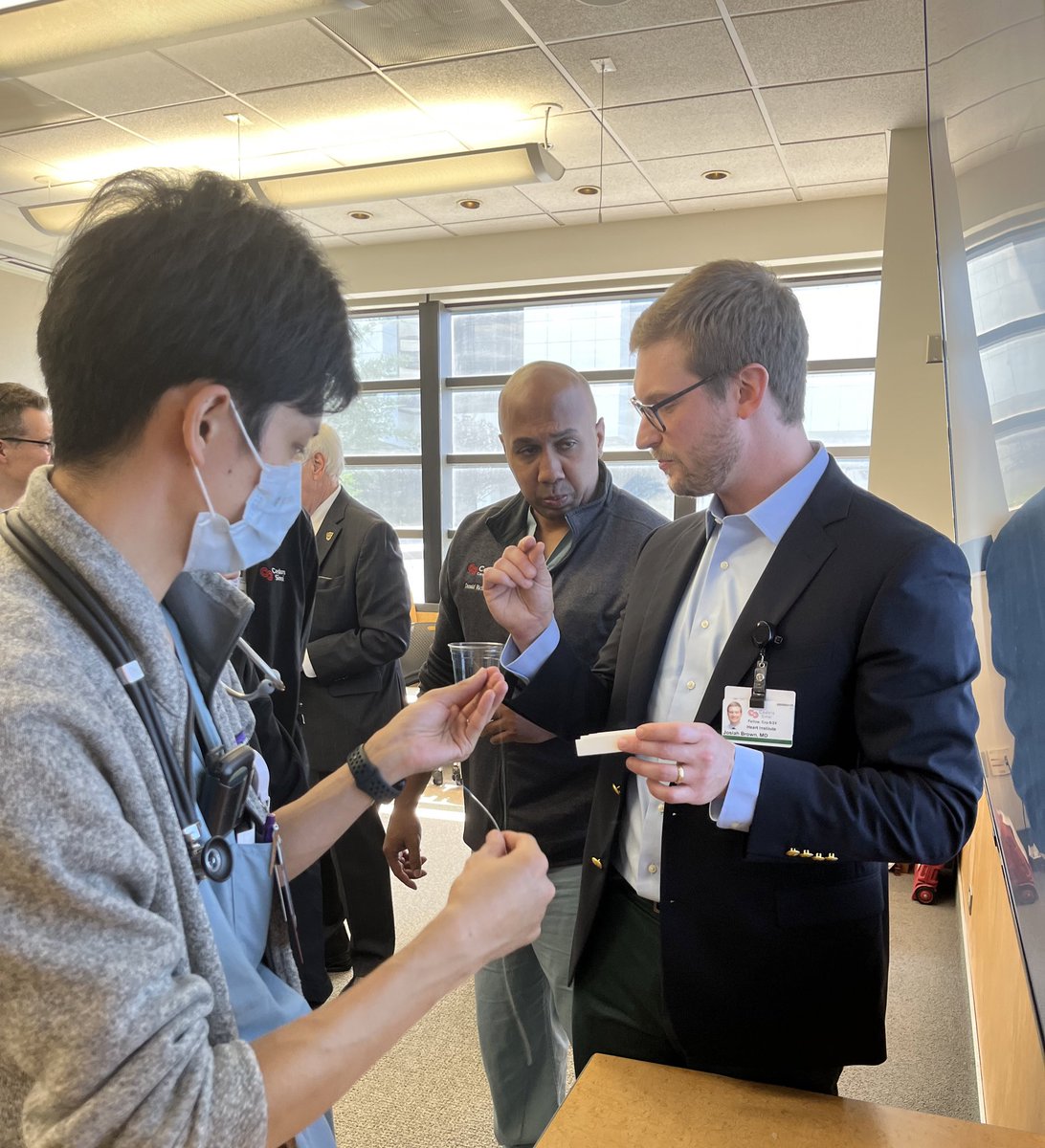 Josiah Brown (@josiahbrownmd) on Twitter photo Honored to the be inaugural recipient of the Innovation Development Award at <a href="/CedarsSinai/">Cedars-Sinai</a> ! This prize was given in recognition of a small device I developed to ease insertion of tiny guidewires into OTW or monorail catheters. No more struggling! <a href="/SmidtHeart/">Smidt Heart Institute at Cedars-Sinai</a> <a href="/juliangoldmd/">Julian Gold</a> Honored to the be inaugural recipient of the Innovation Development Award at <a href="/CedarsSinai/">Cedars-Sinai</a> ! This prize was given in recognition of a small device I developed to ease insertion of tiny guidewires into OTW or monorail catheters. No more struggling! <a href="/SmidtHeart/">Smidt Heart Institute at Cedars-Sinai</a> <a href="/juliangoldmd/">Julian Gold</a>