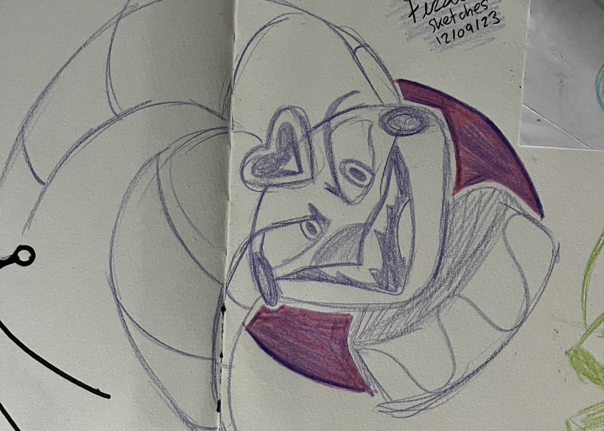 panicartspace's tweet photo. Fizzarolli💚
Various practice sketches of Fizz, felt pens and double page of coloured pencil sketches. 
#fizzarolli #fizzarollifanart #helluvaboss #HelluvaBossFanart #alexbrightman #vivziepop #fizzmodeus #fizzarollisketches https://t.co/3VHlEbYnQn