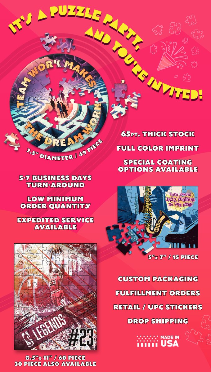 wbtindustries's tweet photo. 🧩 Puzzled about finding the perfect promo products for your clients? Look no further! We've got a treasure trove of customizable puzzles and more for distributors with an eye for unique giveaways. Let's piece together success, one promo at a time! 🎁 #PromoProducts #Branding https://t.co/EVCS63Kjqa
