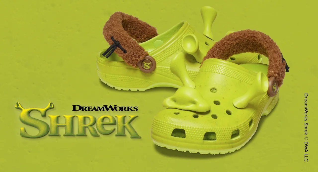 DreamWorks Shrek x Crocs Classic Clog - Little Kid / Big Kid - Green