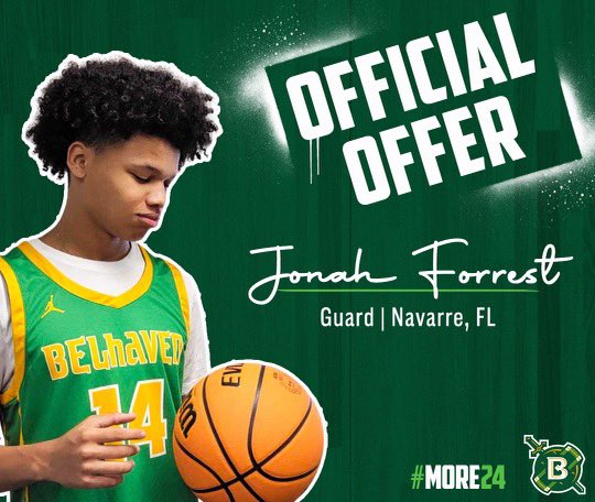 After a great visit to <a href="/BelhavenMbb/">Belhaven Men's Basketball</a> I am blessed to receive my 1st offer! Thanks to the coaching staff for believing in me <a href="/JWW_10/">John Wiley Works Jr.</a> <a href="/coachjoshbrooks/">Josh Brooks</a>