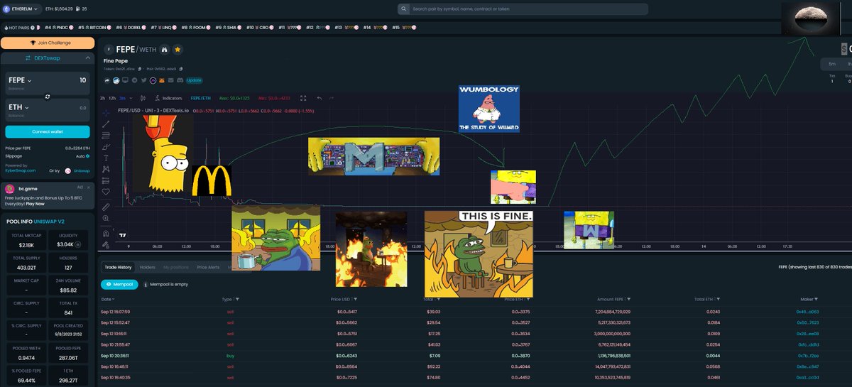 Fine Pepe tweet media