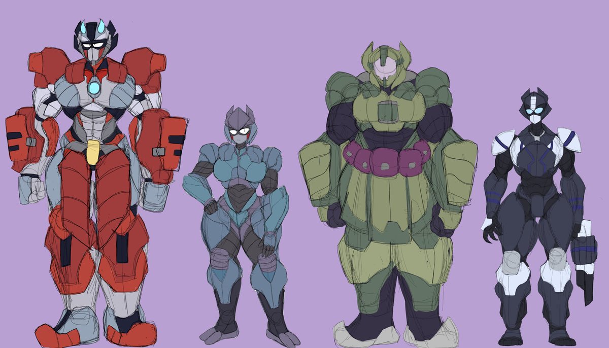 TheSushiSensei's tweet photo. EVerse Shin 
(+size comparison along side his fellow astraknights)

And with that,the EVerse Astraknights are finally done. Now I just gotta work on the other heralds of Necrosiah .3.

[ #smg4ev | #smg4au | #smg4oc | #gumat ] https://t.co/Onp7YcnOpp
