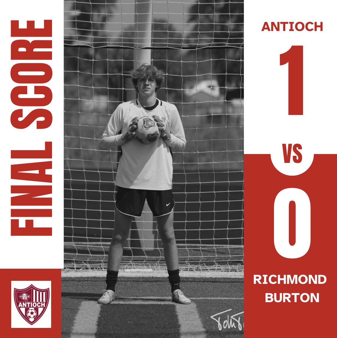SEQUOITS WIN! Your boys soccer team walks away with a clean sheet tonight at Richmond Burton. Freshman Matthew Miller in goal with his first shutout of the season! Great game boys!⚽️👏🏼