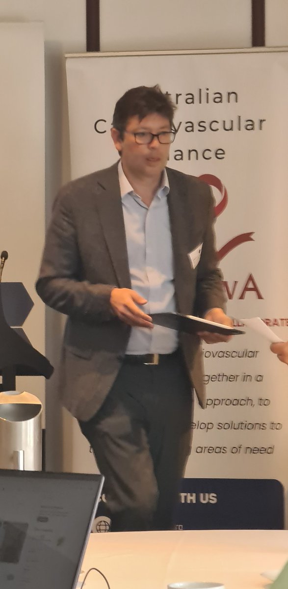 Aaron Sverdlov (@sverdlovaaron) on Twitter photo Fantastic MRFF CV Health Mission showcase co-hosted by <a href="/healthgovau/">Australian Dept of Health, Disability and Ageing</a> <a href="/OzCvA/">ACvA</a>
Honoured for our #cardioonc program to have been highlighted by Phillip Gould, First Assistant Secretary <a href="/healthgovau/">Australian Dept of Health, Disability and Ageing</a>
<a href="/DoanNgo4/">Doan Ngo</a> <a href="/ICOSociety/">International Cardio-Oncology Society</a> <a href="/heartfoundation/">Heart Foundation</a> <a href="/HMRIAustralia/">Hunter Medical Research Institute (HMRI)</a> <a href="/HNEHealth/">HNE Health</a> <a href="/cancerNSW/">Cancer Institute NSW</a> <a href="/NSWHealth/">NSW Health</a> Fantastic MRFF CV Health Mission showcase co-hosted by <a href="/healthgovau/">Australian Dept of Health, Disability and Ageing</a> <a href="/OzCvA/">ACvA</a>
Honoured for our #cardioonc program to have been highlighted by Phillip Gould, First Assistant Secretary <a href="/healthgovau/">Australian Dept of Health, Disability and Ageing</a>
<a href="/DoanNgo4/">Doan Ngo</a> <a href="/ICOSociety/">International Cardio-Oncology Society</a> <a href="/heartfoundation/">Heart Foundation</a> <a href="/HMRIAustralia/">Hunter Medical Research Institute (HMRI)</a> <a href="/HNEHealth/">HNE Health</a> <a href="/cancerNSW/">Cancer Institute NSW</a> <a href="/NSWHealth/">NSW Health</a>