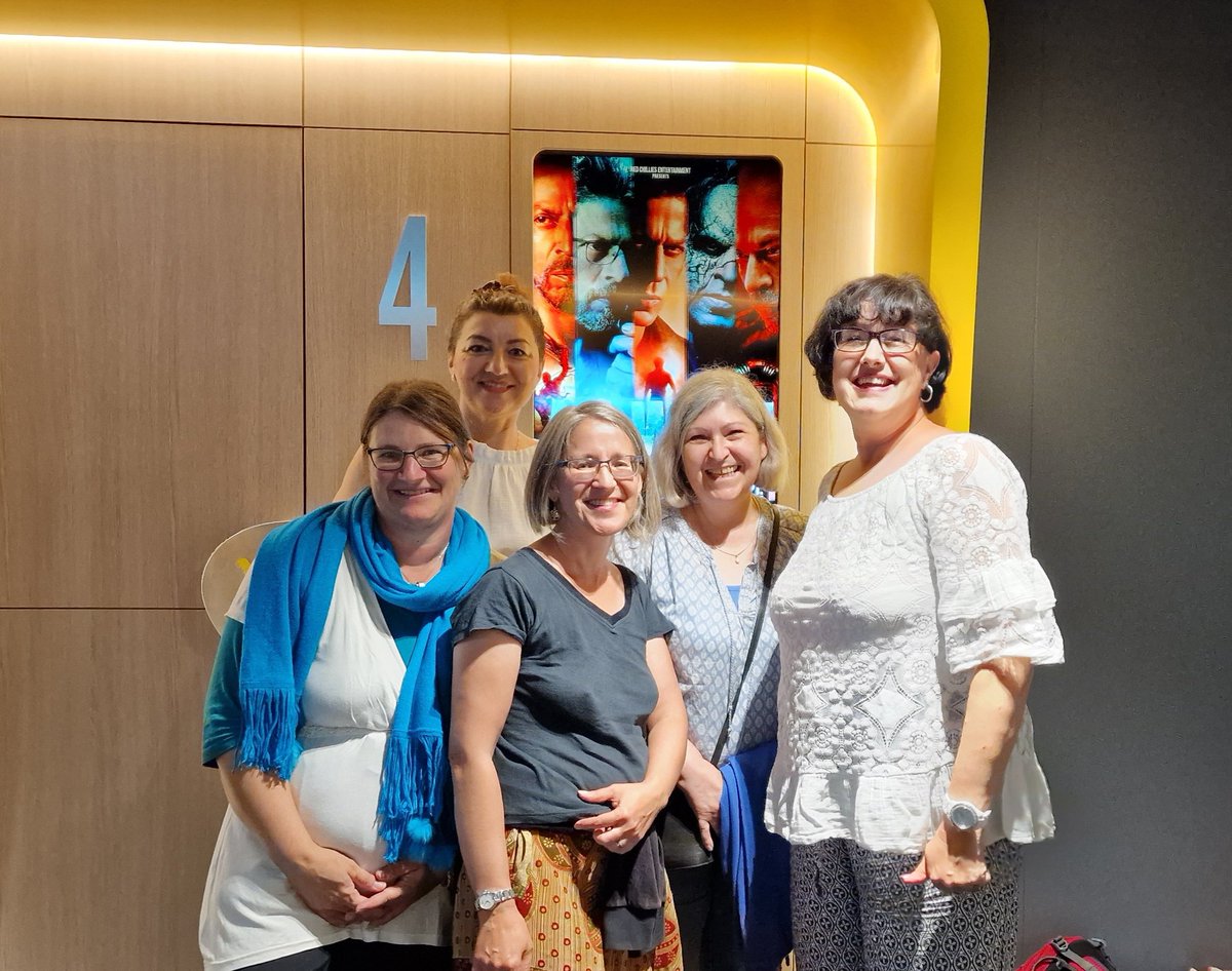 Last night we SRKians from #Switzerland went to the cinema for #JAWAN for the 3rd time - and once again we are just thrilled!!! Thank you @iamsrk for so much depth, truth, emotions, hours full of excitement, but also so much love♡