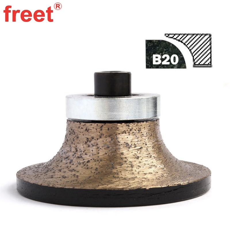 Ftdiamondtools's tweet image. Granite Diamond Tools B Shape Demi Bullnose Wet Use Grinding Router Bits with M8 M10 thread 
#DiamondTools #Routerbits #profilingwheels #grindingwheels