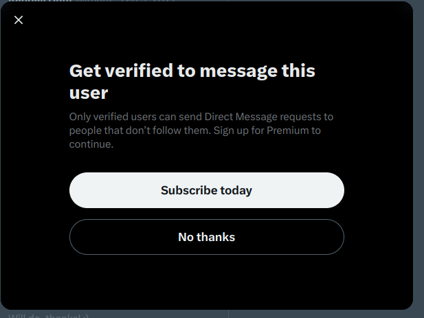 tjbenator's tweet photo. @ChoiceHotels I'm now following you, but I'm not able to DM you because you are not following me. I don't pay Elon money. https://t.co/FosHpV2ui1