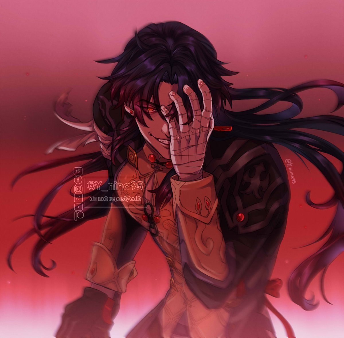 Hayilium's tweet photo. "Until your sin is purged... My revenge will pursue you." 🩸

#HonkaiStarRail #hsr #Blade https://t.co/E0gMAGMsIj