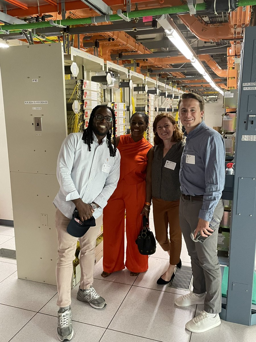 Thank you NTIA NE regional team for taking time out today to tour our central office at 140 West Street in Lower Manhattan.