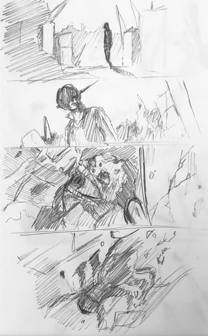 朝落書き 