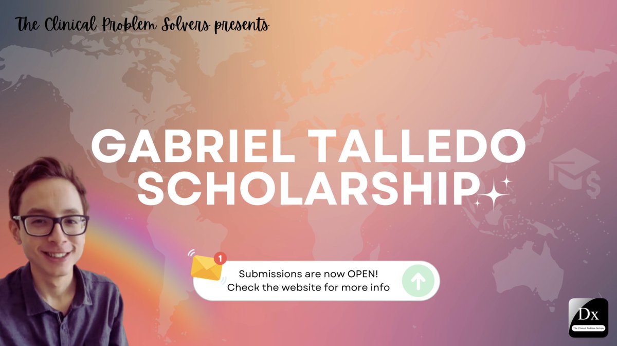 #Match2024 IMG applicants! We are excited to offer the Gabriel Talledo Scholarship in loving memory of Peruvian medical student and LGBTQIA+ rights advocate. The scholarship will cover up to $2000 in residency application costs! Learn more here: bit.ly/3Ll9XWo