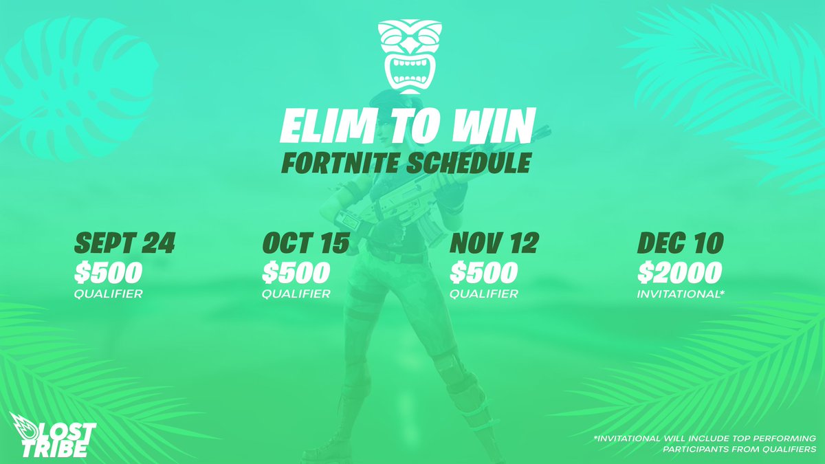 BubbaNesh's tweet photo. ‼️ ELIM TO WIN IS BACK‼️
3 Qualifiers. 1 Invitational. 1 Champion 🏆 https://t.co/evpLkjyq3z