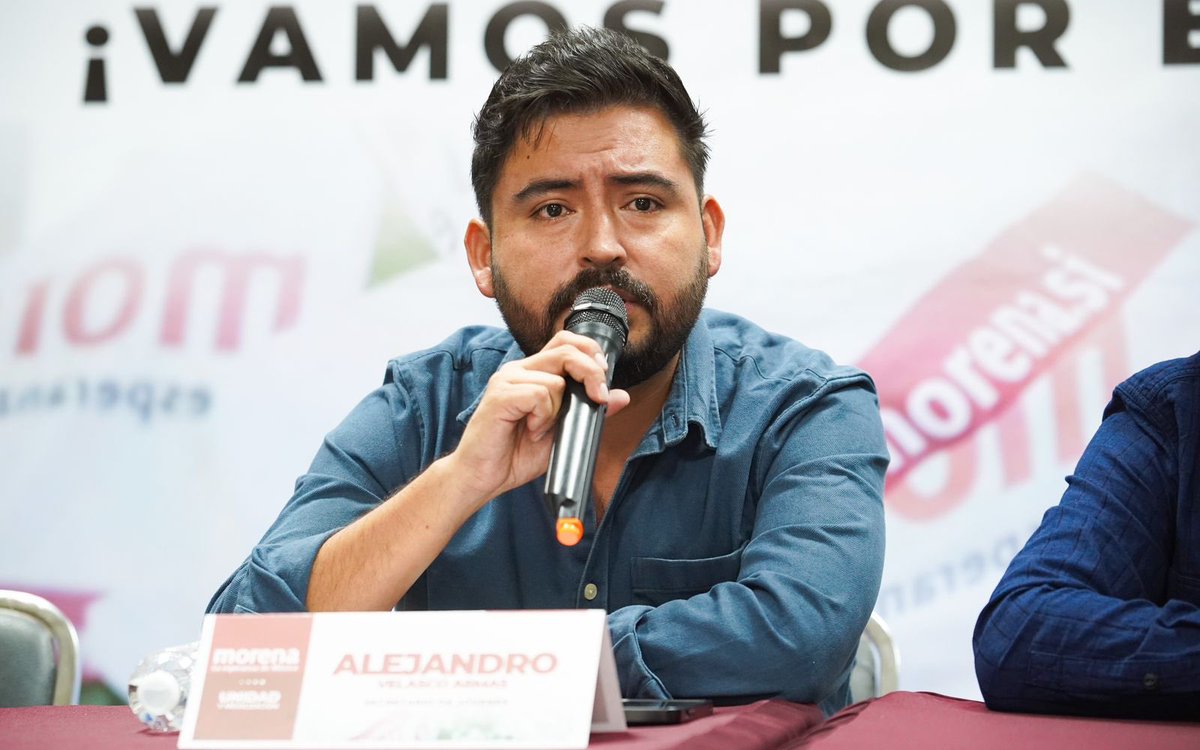 MorenaOaxaca1's tweet photo. Nuestro movimiento está más unido y fuerte que nunca, estamos construyendo la ruta de organización hacia el 2024, así lo informó nuestra Dirigencia Estatal en conferencia de prensa. https://t.co/D3QIRsUphi