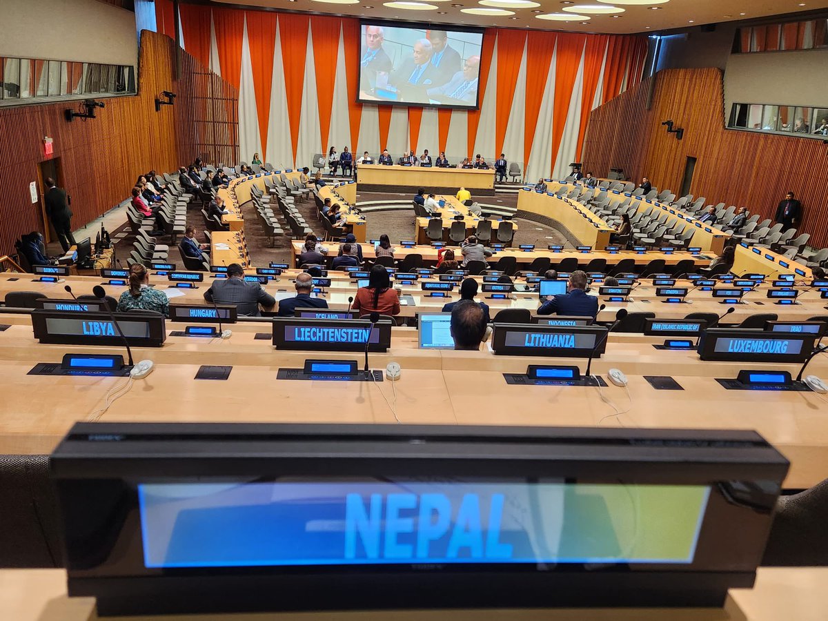 Nepal Mission to the UN tweet media