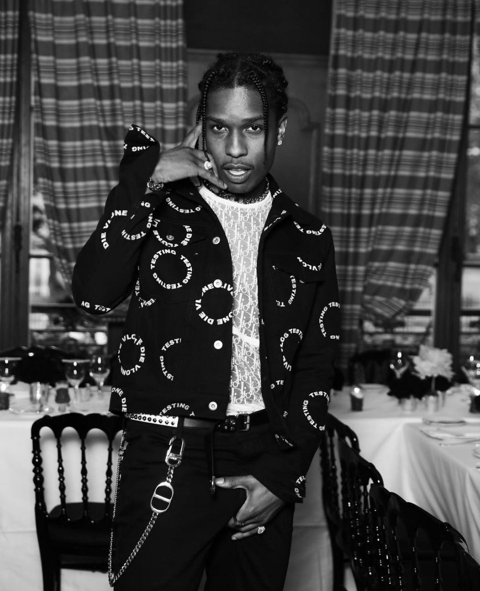 My chain, my pants, my pants with the chain ⚠️⛓️ #asaprocky