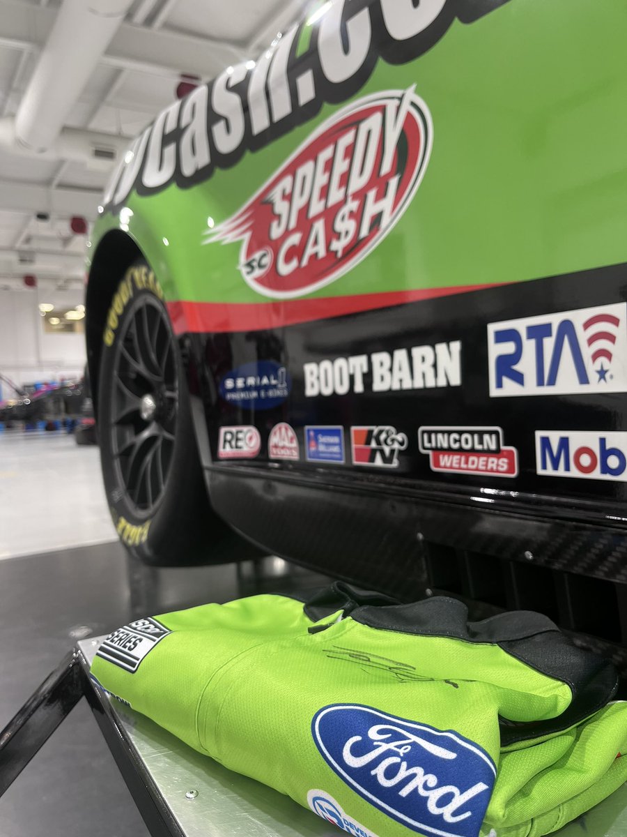 Team_FRM's tweet image. GIVEAWAY: Retweet and follow @speedycash to win this crew shirt signed by @ToddGilliland_.