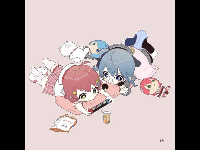 #みんなでデフォルメ絵をあげて幸せな気分になろう 