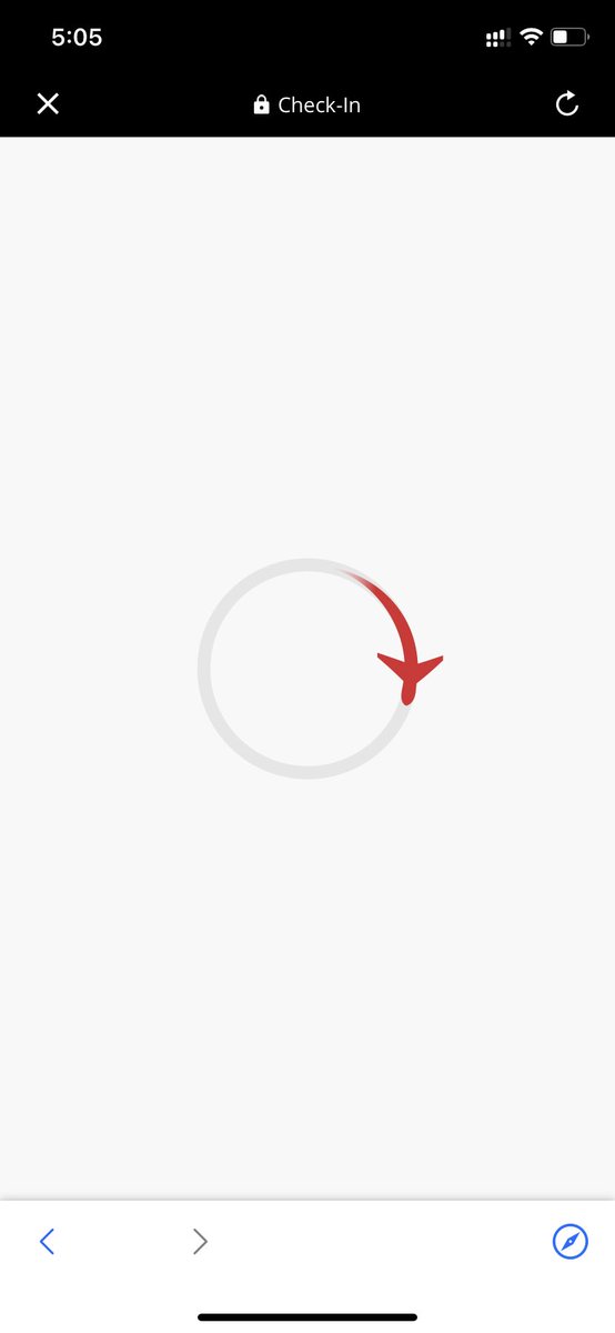 ⁦<a href="/AirCanada/">Air Canada</a>⁩ check-in through your app is not available.  We have tried with different phones, for the last hour, same issue.  Any recommendations?
