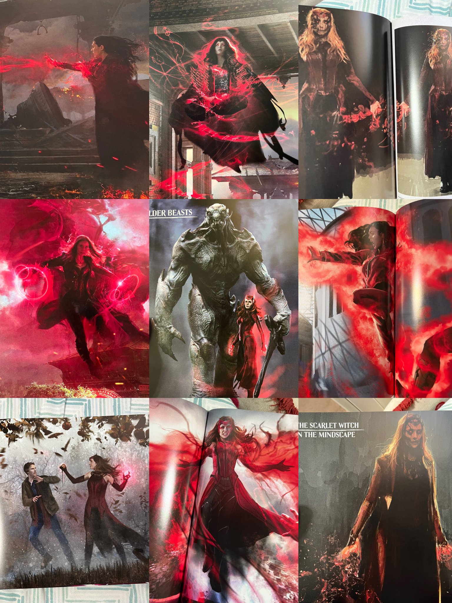 Elizabeth Olsen Scarlet Witch Concept Art Andy Park I Explored
