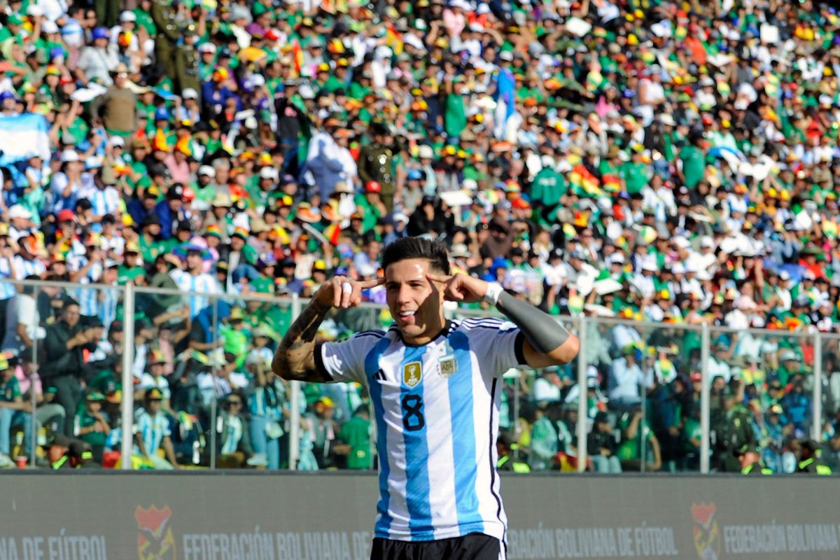 4KMHQ's tweet photo. Enzo Fernández #BOLARG https://t.co/0MFyPmc4R5