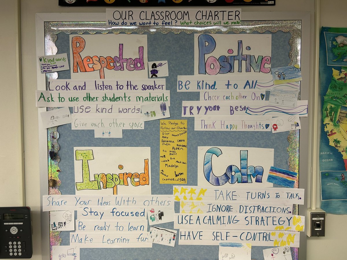 Our most important work this year…Our Classroom Charter! <a href="/rulerapproach/">RULER</a>