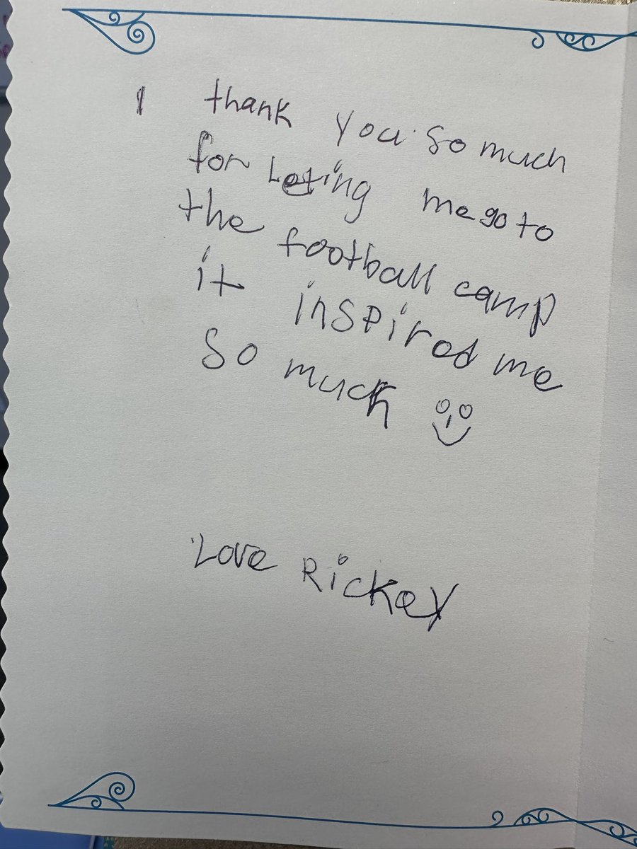 CompeerFriends's tweet image. Rickey had the unforgettable opportunity to attend @JimKelly1212 Football Camp 🏈.
We asked Rickey about his favorite moment, and his eyes lit up as he recalled, "being thrown a football from Jim Kelly!" 🙌 
Rickey is waiting for a #mentor. #BillsMafia
