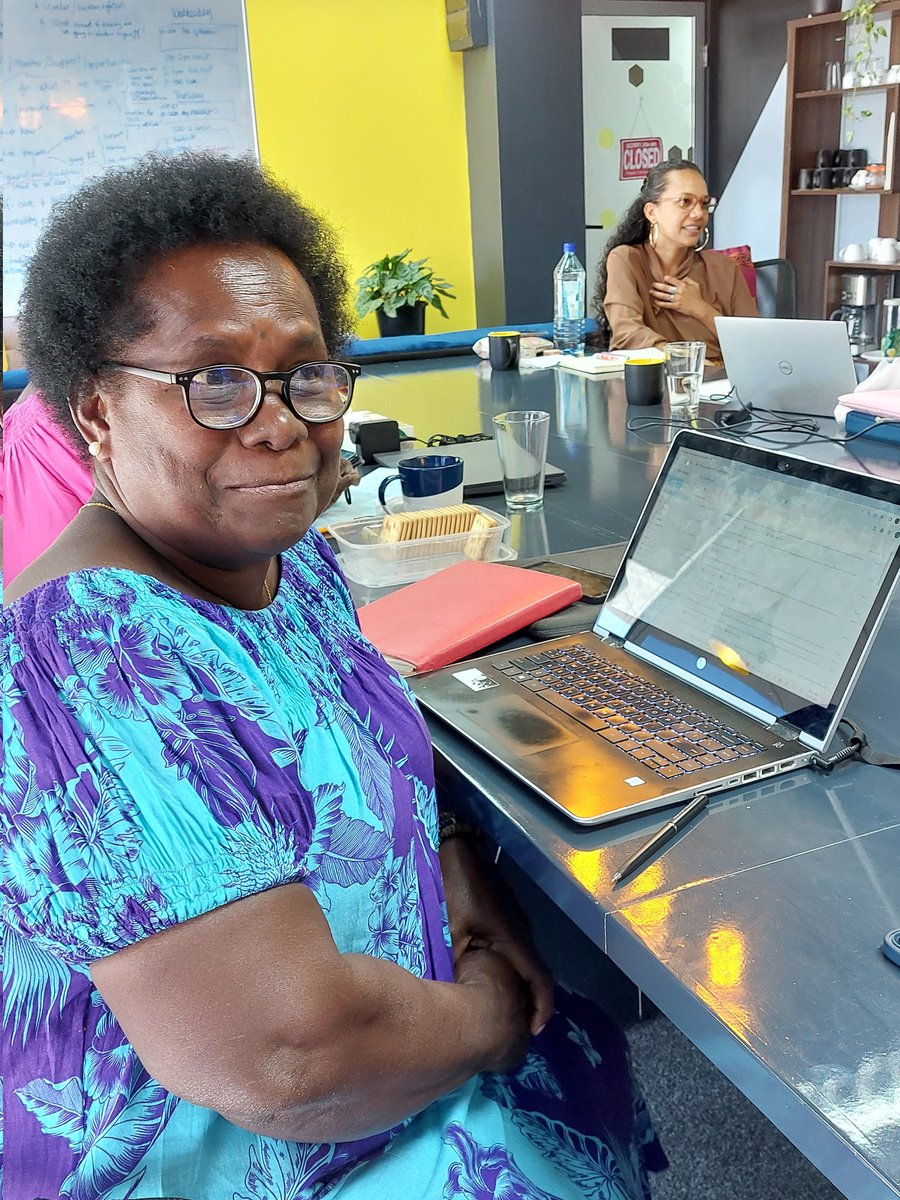 PacWPSMediators's tweet photo. Bcos we know advancing #Pacific women's inclusion & meaningful participation incldg in meeting the goals of #BluePacificStrategy our focus today is on development of our activities that will support 15 PI #youngwomen join our programme in 2024! #ShePersistedforPeace https://t.co/hgtC4orp8I