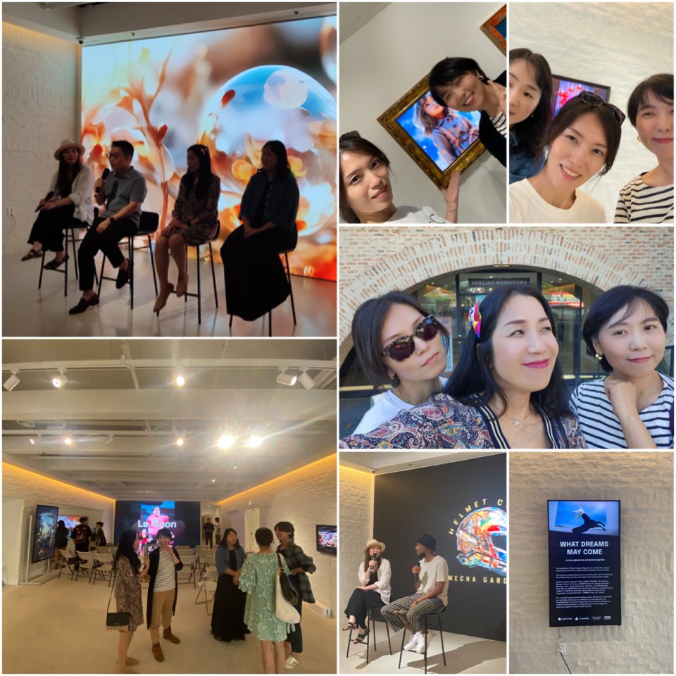 Attend talk events with <a href="/UncommonGallery/">UNCOMMON GALLERY</a> 

speaker <a href="/estelleso_art/">EstelleSO💜에스텔소</a> 
artist <a href="/leehyunjung2019/">LeeHyunJung</a> 
co-curation <a href="/june_redthread/">June Redthread</a> 

Nice to meet you~❤️

#web3 #community #nft #AI #artist