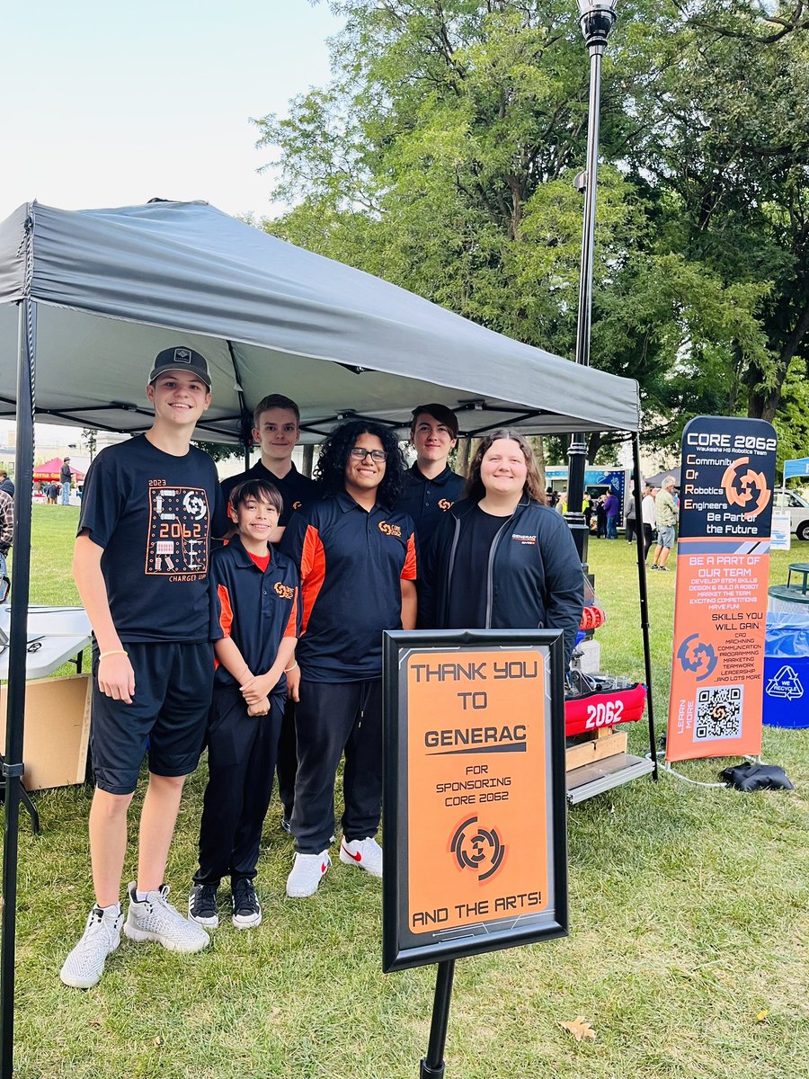 core2062's tweet photo. Thank you so much to Generac for sponsoring CORE 2062 and Tribute Tuesday. This was an amazing community event to be a part of. #generac #firstfrc https://t.co/FUmDn8dQaR