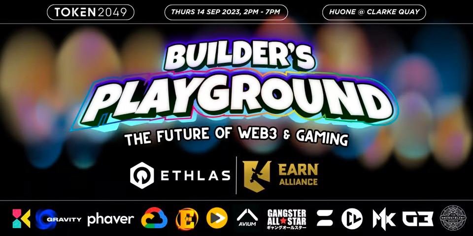 Max Diewold (@0xguru) on Twitter photo GM Singapore! 🙏
I'm excited to share that I'll be the Emcee of the official #Token2049 Builder's Playground this Thursday!
Catch me with <a href="/LucaNetz/">Luca Netz 🐧✳️</a>, <a href="/9gagceo/">9GAGCEO</a>, <a href="/yellowpantherx/">yellowpanther 💎</a>, <a href="/elston_ethlas/">Elston</a>, and many more amazing leaders of the Space!
Event link to register below 👇 GM Singapore! 🙏
I'm excited to share that I'll be the Emcee of the official #Token2049 Builder's Playground this Thursday!
Catch me with <a href="/LucaNetz/">Luca Netz 🐧✳️</a>, <a href="/9gagceo/">9GAGCEO</a>, <a href="/yellowpantherx/">yellowpanther 💎</a>, <a href="/elston_ethlas/">Elston</a>, and many more amazing leaders of the Space!
Event link to register below 👇