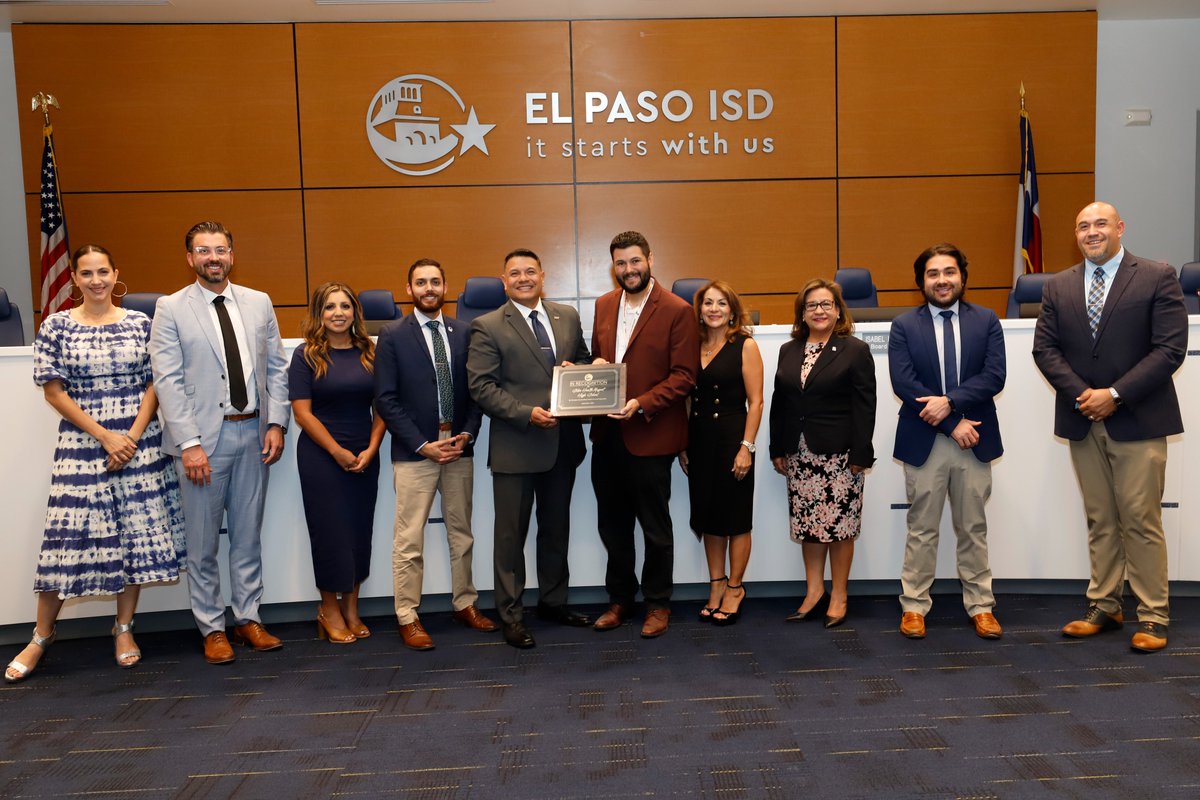 El Paso ISD (@elpaso_isd) on Twitter photo #EPISD Board Trustees, Supt Diana Sayavedra recognized Silva Health Magnet HS, which is celebrating its 30th Year Anniversary at the Board meeting. Receiving the recognition was Jefferson/Silva HS Principal, Edgar Rincon & Silva Campus Magnet Program Coordinator, William Vega. #EPISD Board Trustees, Supt Diana Sayavedra recognized Silva Health Magnet HS, which is celebrating its 30th Year Anniversary at the Board meeting. Receiving the recognition was Jefferson/Silva HS Principal, Edgar Rincon & Silva Campus Magnet Program Coordinator, William Vega.