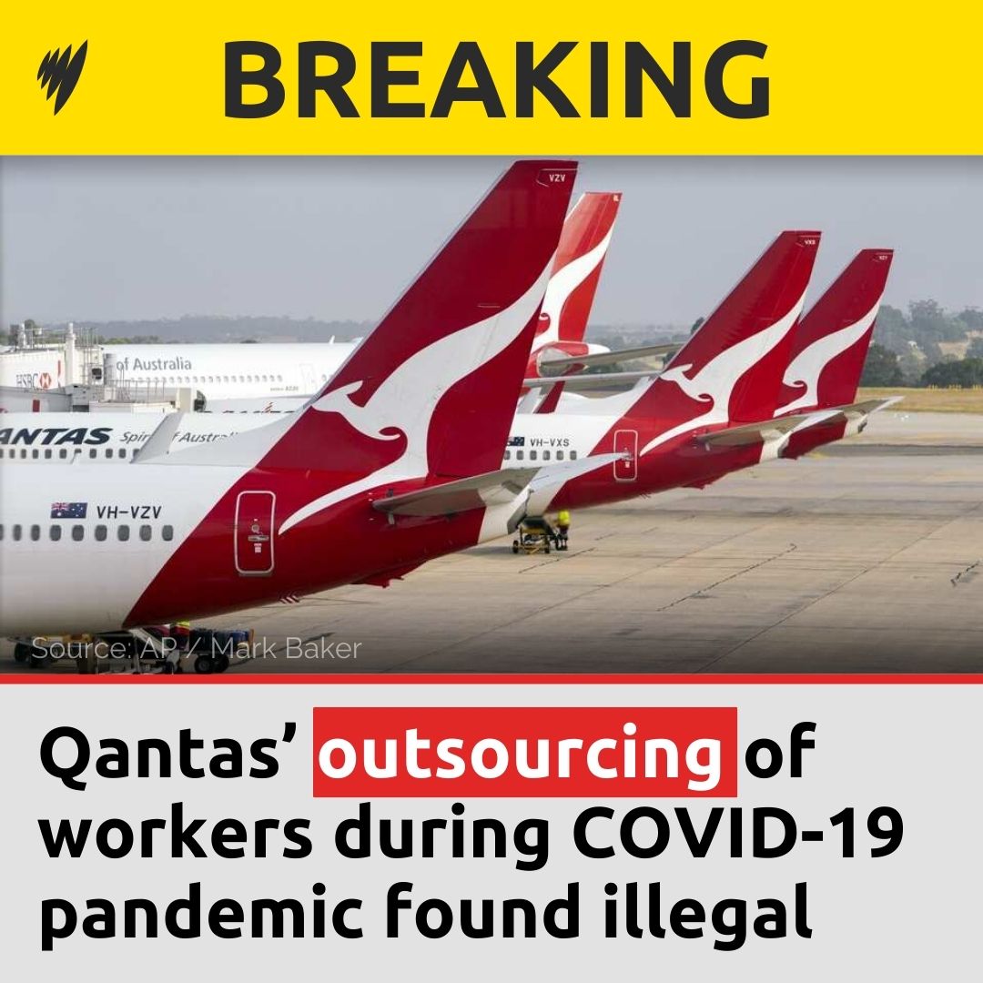 The High Court has found Qantas' decision to sack more than 1,600 workers during the COVID-19 pandemic was illegal.

Read more: trib.al/M5Q8WnB