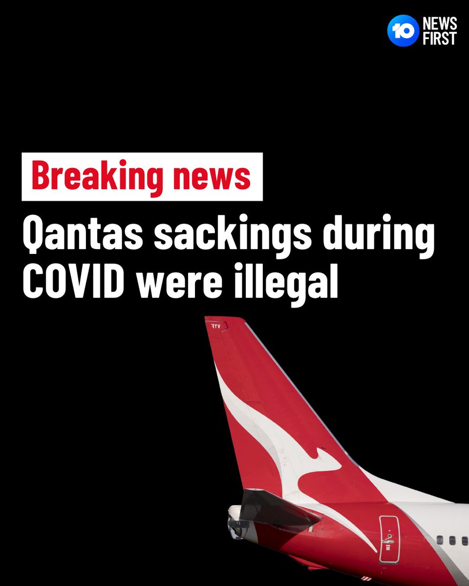 #Breaking: <a href="/Qantas/">Qantas</a> illegally sacked almost 1,700 ground handling staff during the pandemic, the High Court has just ruled.

Qantas stood down baggage handlers, cleaners and other ground staff in November 2020, and reportedly began using third-party providers including Dnata,