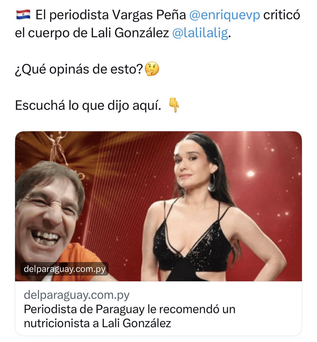 Lali Gonzalez 🇵🇾🇦🇷 tweet media