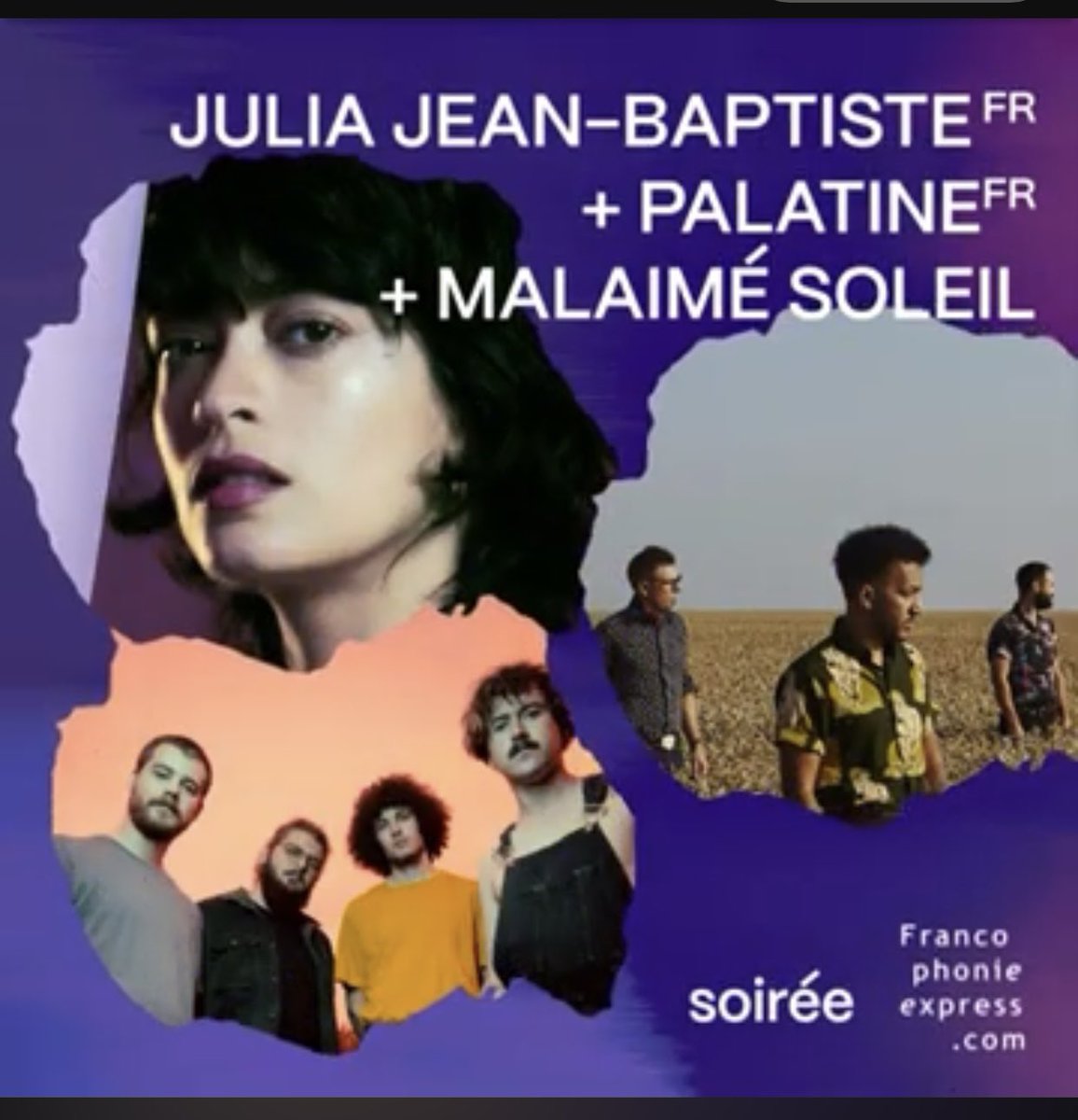 Francophonie Express (@francoexpress) on Twitter photo Nous sommes ravis de présenter Julia Jean-Baptiste :: Palatine et Malaimé Soleil au <a href="/cabaretliondor/">Cabaret Lion d'Or</a> dans le cadre de Coup de cœur francophone le 4 novembre.
Détails au coupdecoeur.ca/programmation/… Nous sommes ravis de présenter Julia Jean-Baptiste :: Palatine et Malaimé Soleil au <a href="/cabaretliondor/">Cabaret Lion d'Or</a> dans le cadre de Coup de cœur francophone le 4 novembre.
Détails au coupdecoeur.ca/programmation/…