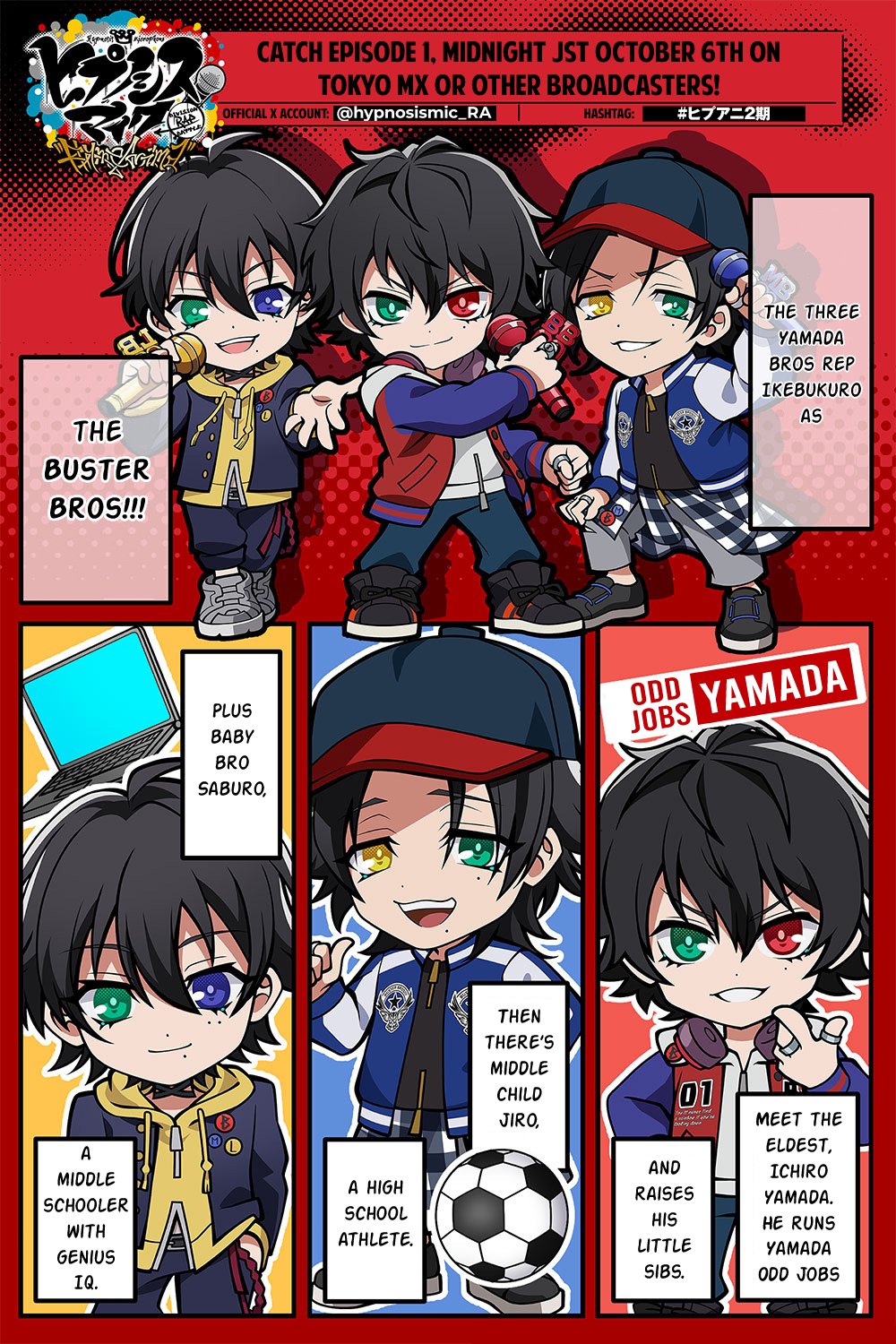 アニメ HYPNOSIS MICROPHON Hypnosis Mic Wiki | Fandom