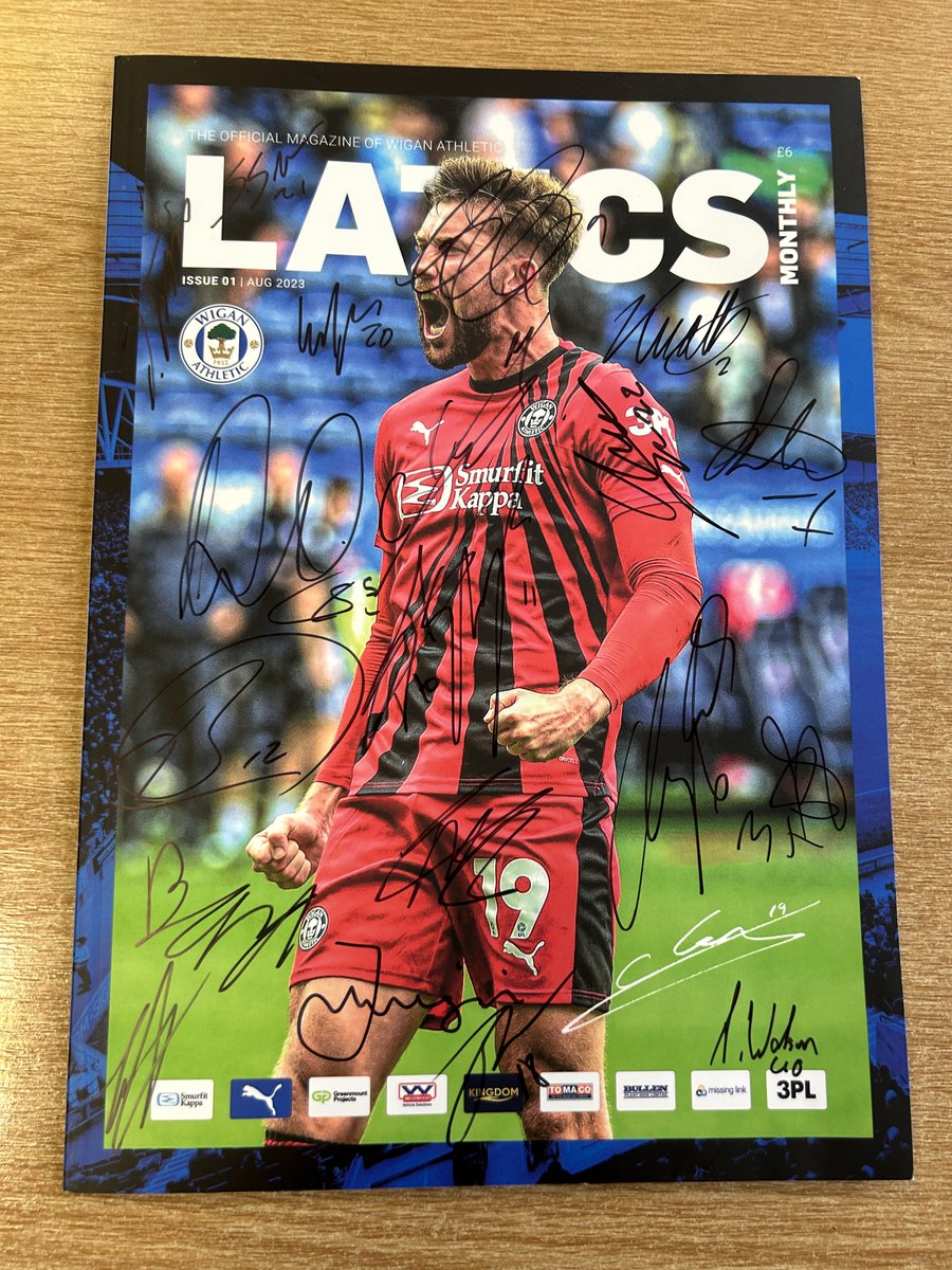 📖 To celebrate the success of its launch, we are giving away a signed copy of August’s Latics Monthly! 

👉 All you have to do to win is share this post before 5pm on Thursday and make sure you’re following us! 😃 

#wafc 🔵⚪️
