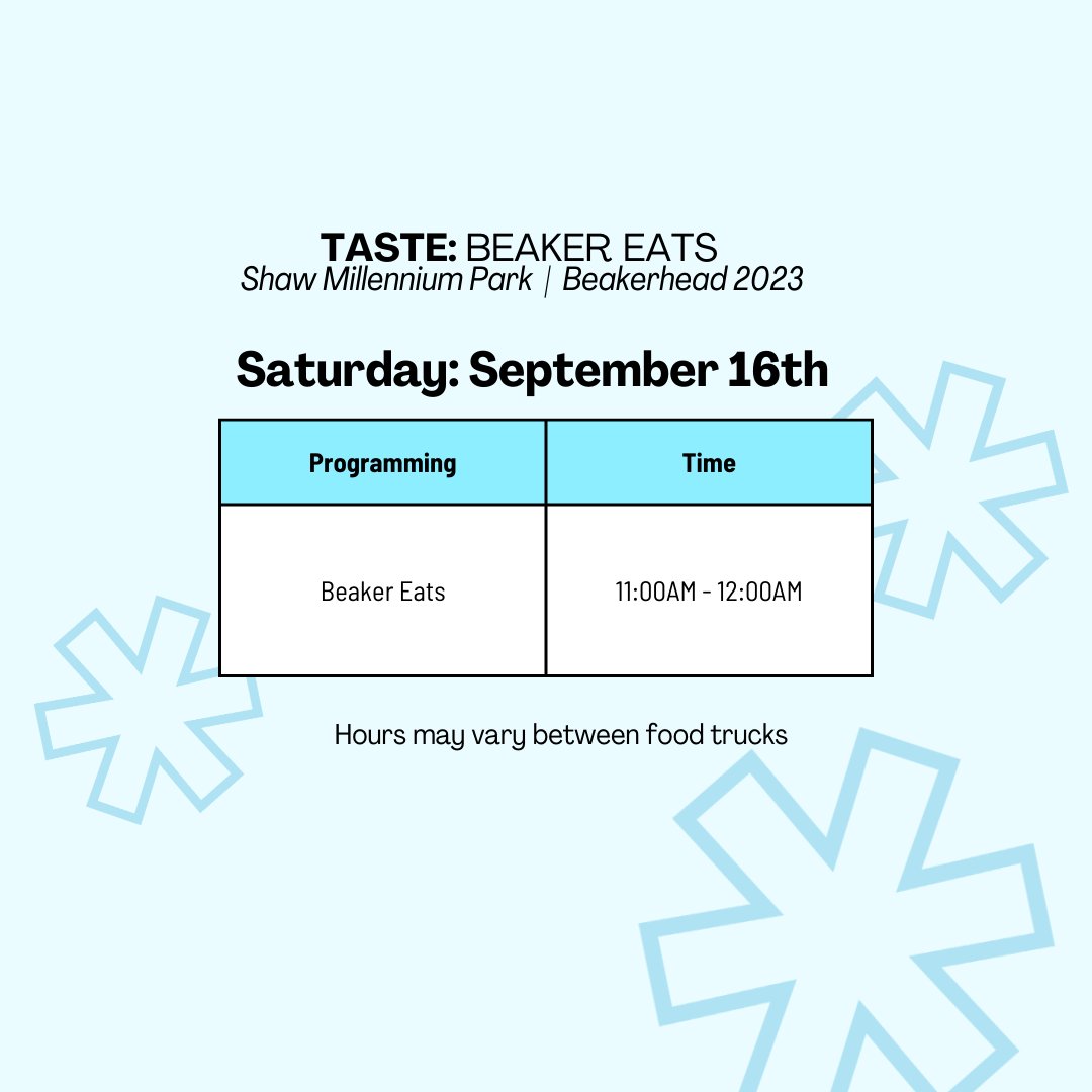 Beakerhead's tweet photo. Can you feel it? Beakerhead is almost here!

Not sure what free programming to enjoy first? No problem! Visit https://t.co/8b9NzGGRD2 to choose your own adventure! https://t.co/PiQnjOmbKv