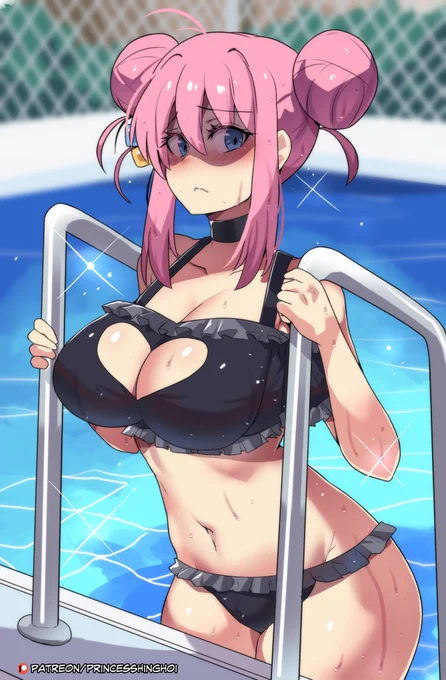 Bocchi of the pool!  