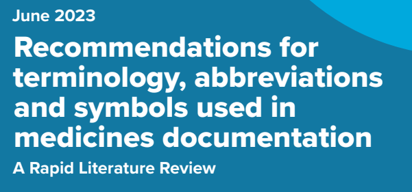 What are the latest recommendations for documenting medicines information to ensure #medicationsafety? Read our review for the Australian Commission on Safety and Quality in Health Care on their website: safetyandquality.gov.au/publications-a…