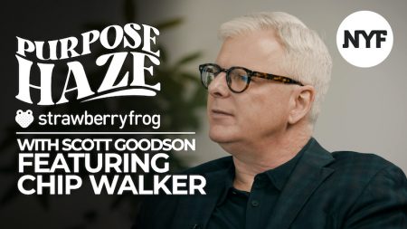 NYF joins forces with StrawberryFrog CEO Scott Goodson for Purpose Haze Ep 3 with Chip Walker campaignbrief.com/nyf-joins-forc…